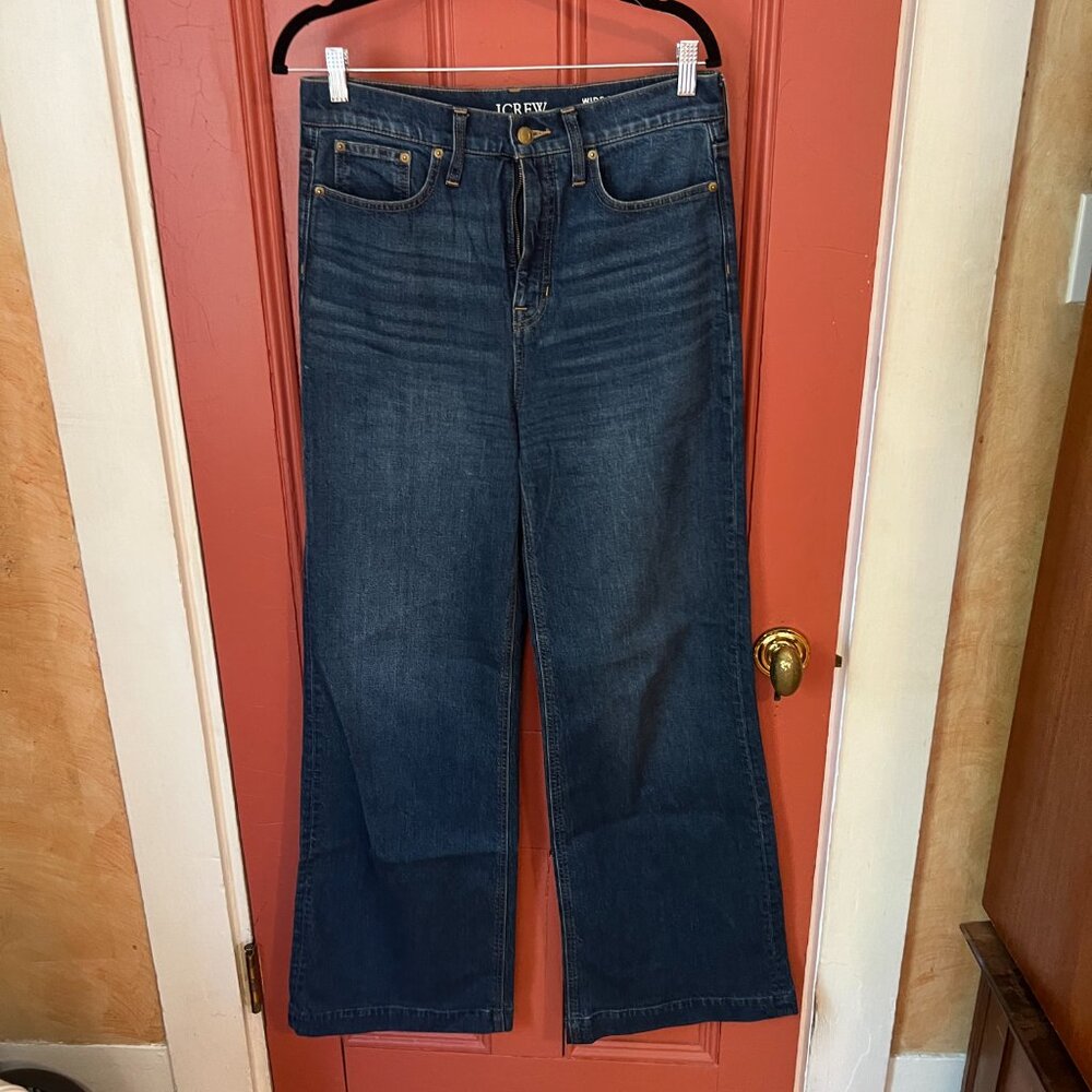 J.Crew High-Rise Denim Trouser Jean 28T - Picture 3 of 8